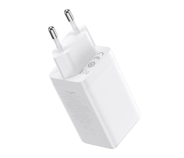 Baseus GaN5 pro 65W EU Kabel USB-C 1m (white) - 1151980 - zdjęcie 4