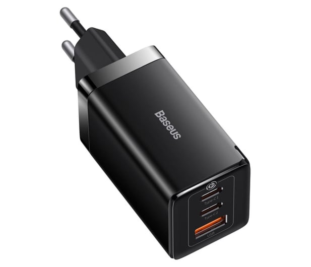 Baseus GaN5 pro 65W EU Kabel USB-C 1m (black) - 1151979 - zdjęcie
