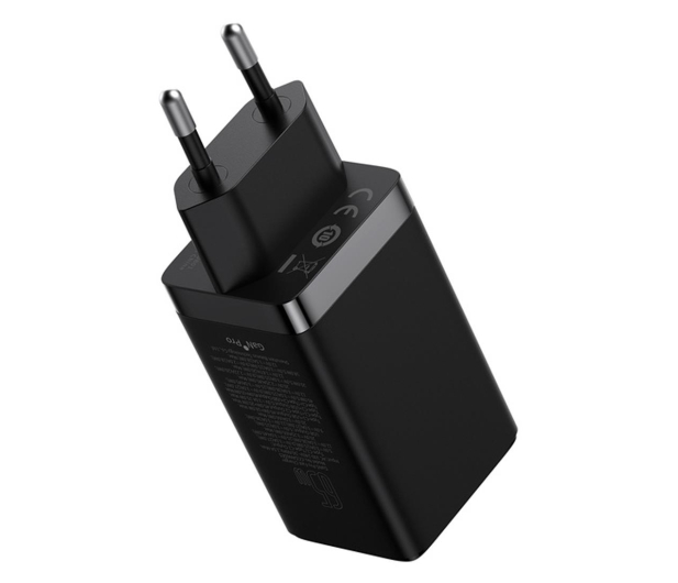 Baseus GaN5 pro 65W EU Kabel USB-C 1m (black) - 1151979 - zdjęcie 2