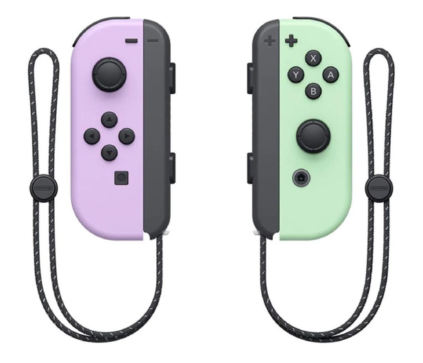 Nintendo Switch Joy-Con Controller - Fioletowy / Zielony - 1153296 - zdjęcie