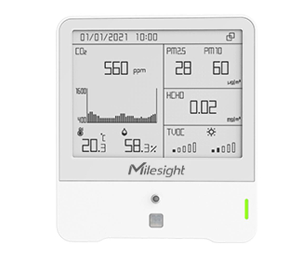 Milesight Czujnik monitorujący warunki wewnętrzne AM308 - Czujnik ...