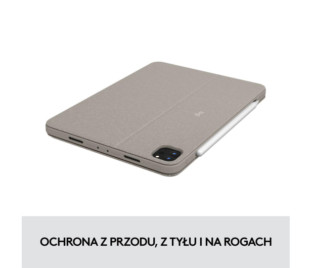 Logitech Combo Touch iPad Pro 11" (1., 2. i 3 gen) piaskowy - 678732 - zdjęcie 8