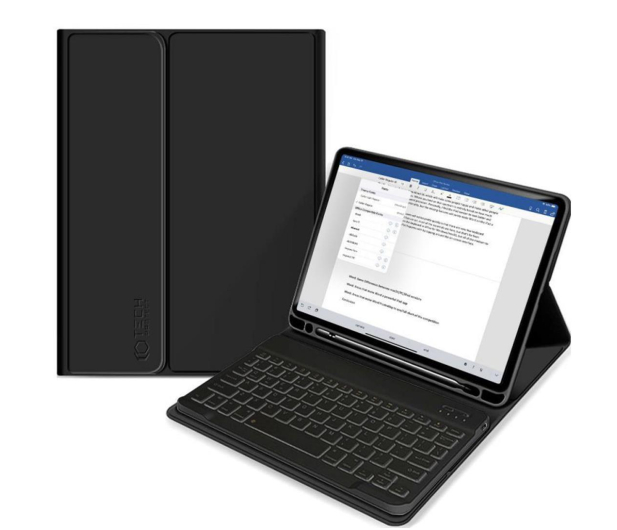 Tech-Protect SmartCase Pen do iPad Air (4.|5. gen.) + keyboard black - 1157227 - zdjęcie
