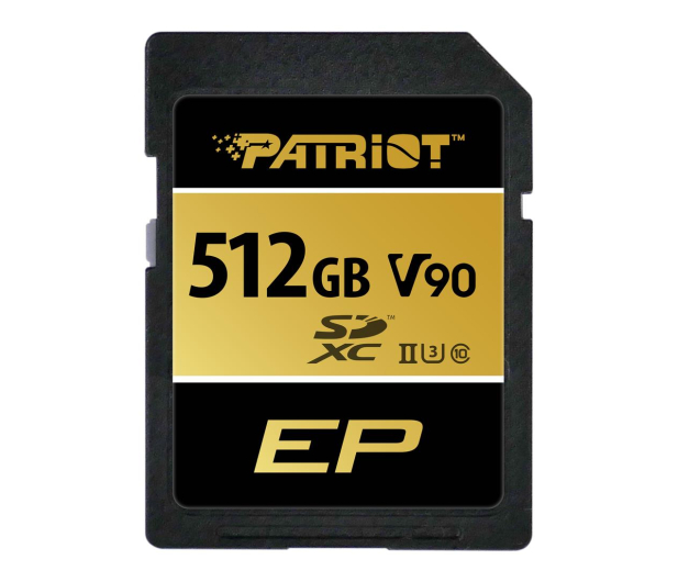 Patriot 512GB EP SDXC V90 UHS-II U3 300MB/s - 1147613 - zdjęcie