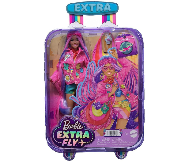 Barbie Extra Fly Lalka Hippie z pustynnymi ubrankami - 1157910 - zdjęcie 3