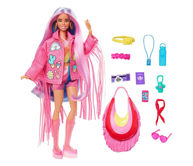 Barbie Extra Fly Lalka Hippie z pustynnymi ubrankami - 1157910 - zdjęcie