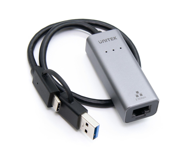Unitek Adapter USB-A/C - RJ-45 2.5G - 1150010 - zdjęcie 4