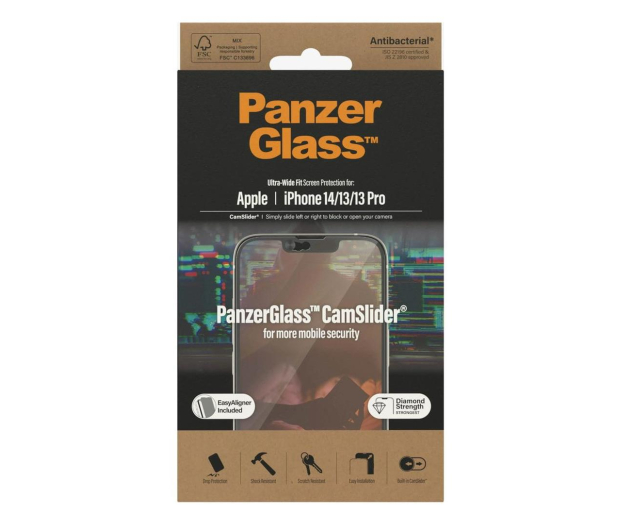 PanzerGlass Ultra-Wide Fit Camslider do iPhone 14 - 1111571 - zdjęcie 2
