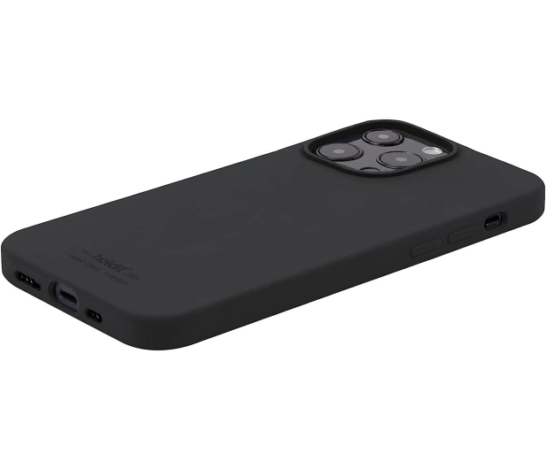 Holdit Silicone Case iPhone 13 Pro Black - 1148386 - zdjęcie 3