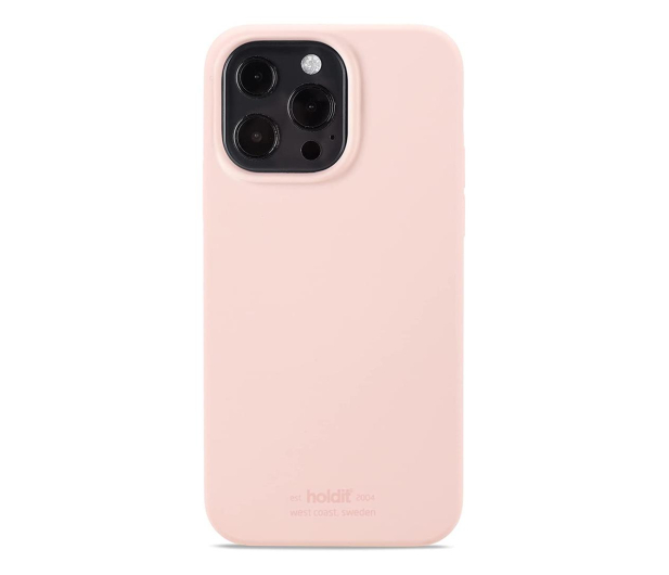 Holdit Silicone Case iPhone 13 Pro Blush Pink - 1148387 - zdjęcie