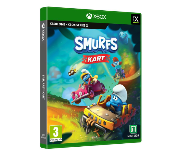 Xbox Smerfy Kart - 1159184 - zdjęcie 2