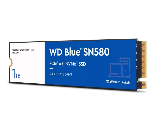 WD 1TB M.2 PCIe Gen4 NVMe Blue SN580 - 1160141 - zdjęcie 3