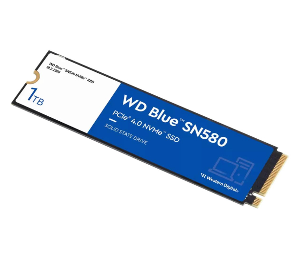 WD 1TB M.2 PCIe Gen4 NVMe Blue SN580 - 1160141 - zdjęcie 2