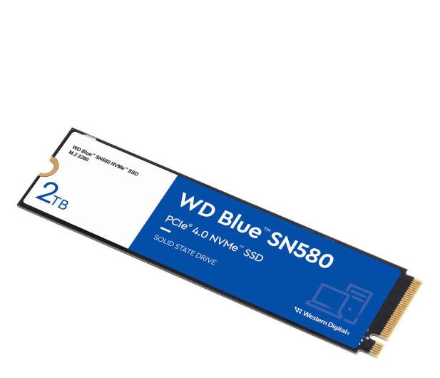 WD 2TB M.2 PCIe Gen4 NVMe Blue SN580 - 1160140 - zdjęcie 2