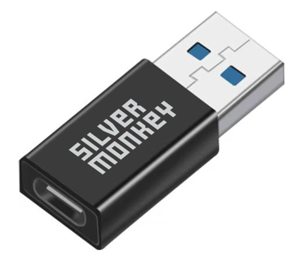 Silver Monkey Adapter USB 3.1 - USB-C (OTG) - 1099079 - zdjęcie