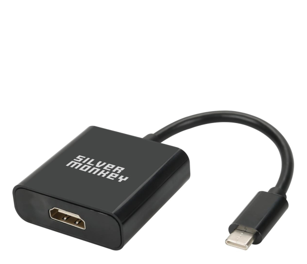 Silver Monkey Adapter USB-C - HDMI - 1093339 - zdjęcie
