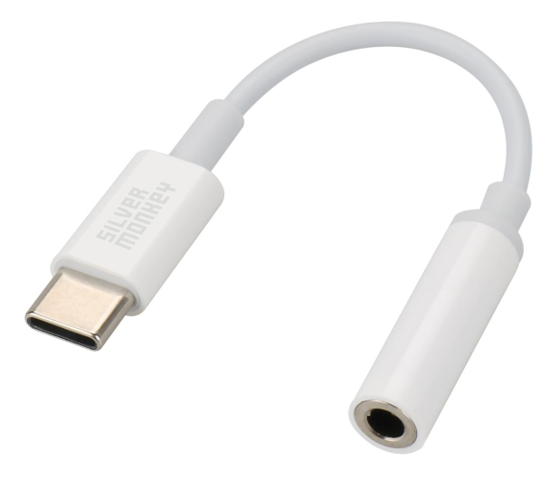 Silver Monkey Adapter USB-C - minijack 3.5 - 1093336 - zdjęcie