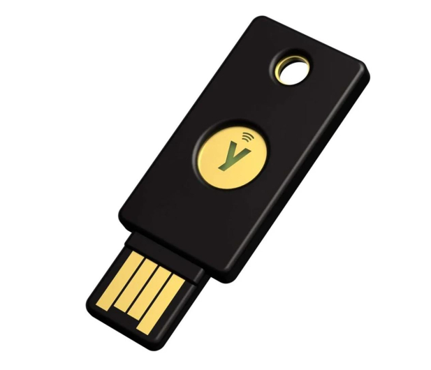 Yubico Security Key NFC by Yubico (czarny) + YubiKey 5C-nano - 1196748 - zdjęcie 3