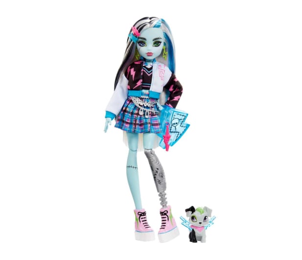Mattel Monster High Frankie Stein Lalka podstawowa - 1164018 - zdjęcie
