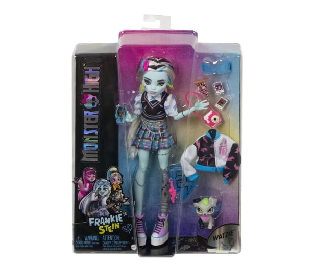 Mattel Monster High Frankie Stein Lalka podstawowa - 1164018 - zdjęcie 5