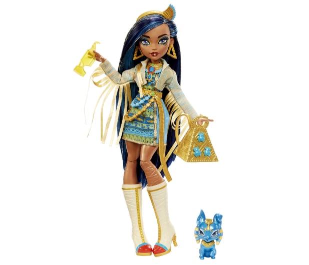 Mattel Monster High Cleo de Nile Lalka podstawowa - 1164019 - zdjęcie 2