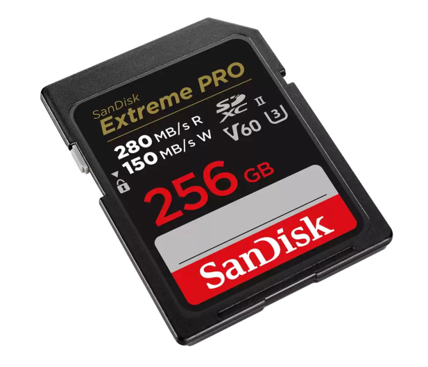 SanDisk 256GB SDXC Extreme PRO 280MB/s V60 UHS-II - 1163857 - zdjęcie 2