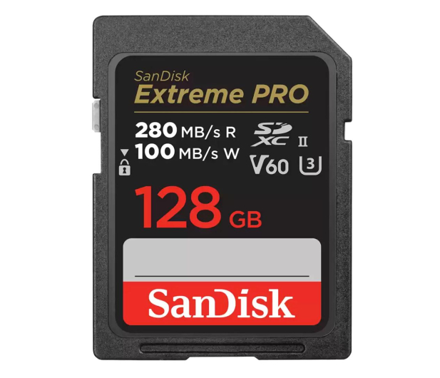 SanDisk 128GB SDXC Extreme PRO 280MB/s V60 UHS-II - 1163852 - zdjęcie