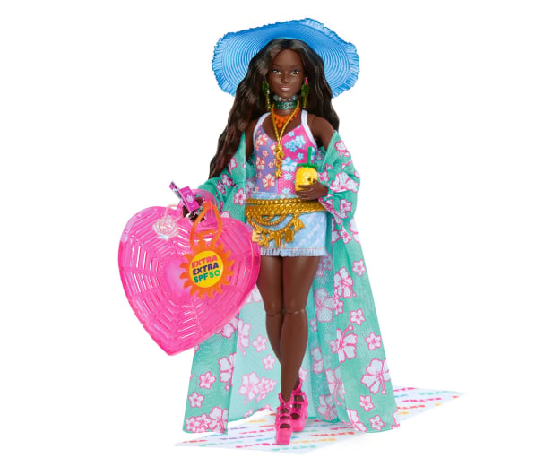 Barbie Extra Fly Lalka Plażowa w podróży - 1157904 - zdjęcie 2
