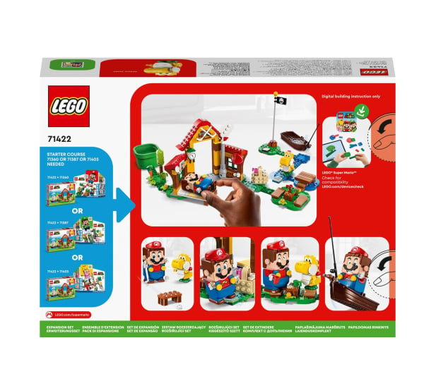 LEGO Super Mario 71422 Piknik w domu Mario - rozsz. - 1159394 - zdjęcie 6