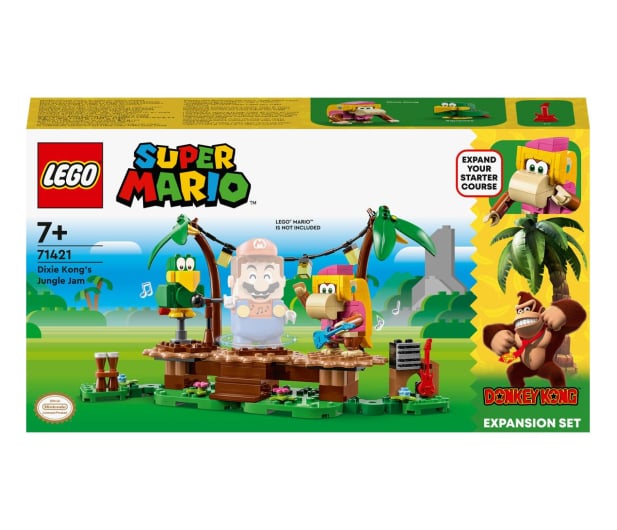 LEGO Super Mario 71421 Dżunglowy koncert Dixie Kong - rozsz. - 1159383 - zdjęcie