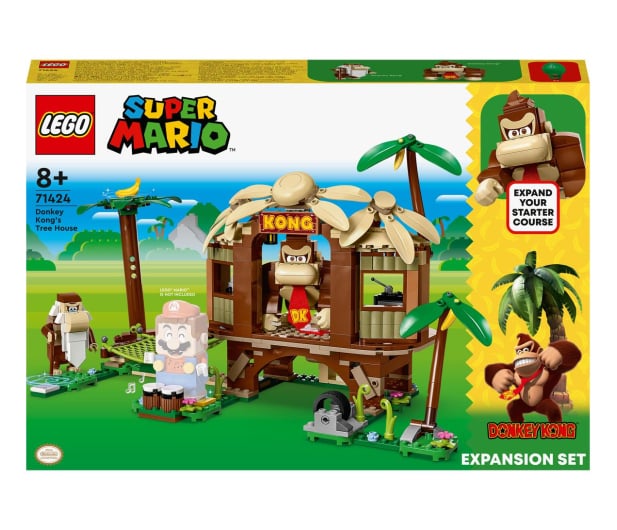 LEGO Super Mario 71424 Domek na drzewie Donkey Konga - rozsz. - 1159397 - zdjęcie
