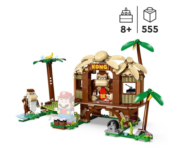 LEGO Super Mario 71424 Domek na drzewie Donkey Konga - rozsz. - 1159397 - zdjęcie 2