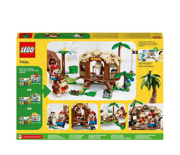 LEGO Super Mario 71424 Domek na drzewie Donkey Konga - rozsz. - 1159397 - zdjęcie 7