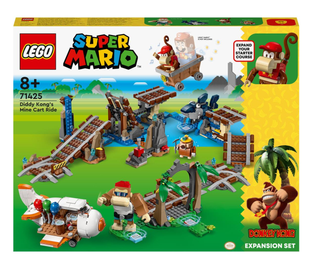 LEGO Super Mario 71425 Przejażdżka wagonikiem Diddy Konga - rozsz - 1159385 - zdjęcie