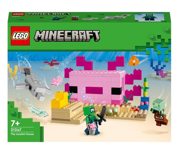 LEGO Minecraft 21247 Dom aksolotla - 1159386 - zdjęcie