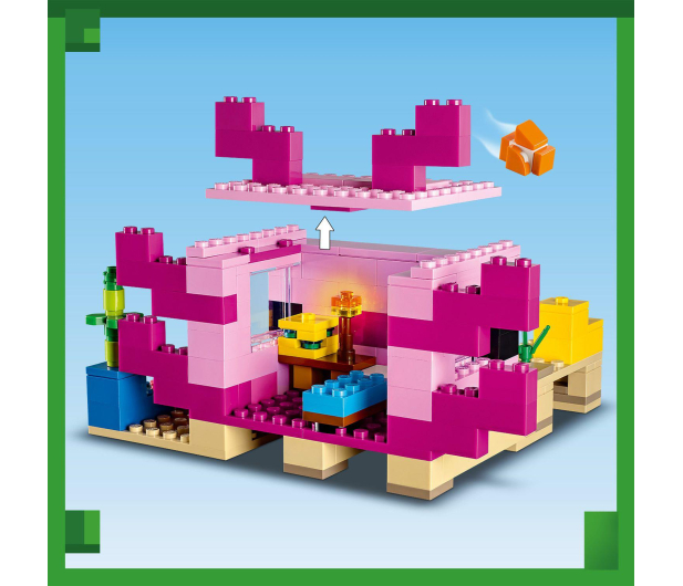 LEGO Minecraft 21247 Dom aksolotla - 1159386 - zdjęcie 9