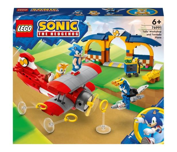 LEGO Sonic the Hedgehog™ 76991 Tails z warsztatem i samolot - 1159406 - zdjęcie
