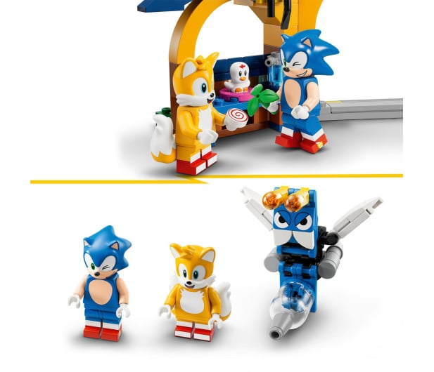 LEGO Sonic the Hedgehog™ 76991 Tails z warsztatem i samolot - 1159406 - zdjęcie 5
