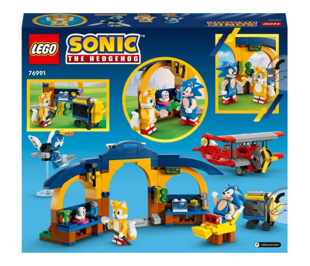 LEGO Sonic the Hedgehog™ 76991 Tails z warsztatem i samolot - 1159406 - zdjęcie 7
