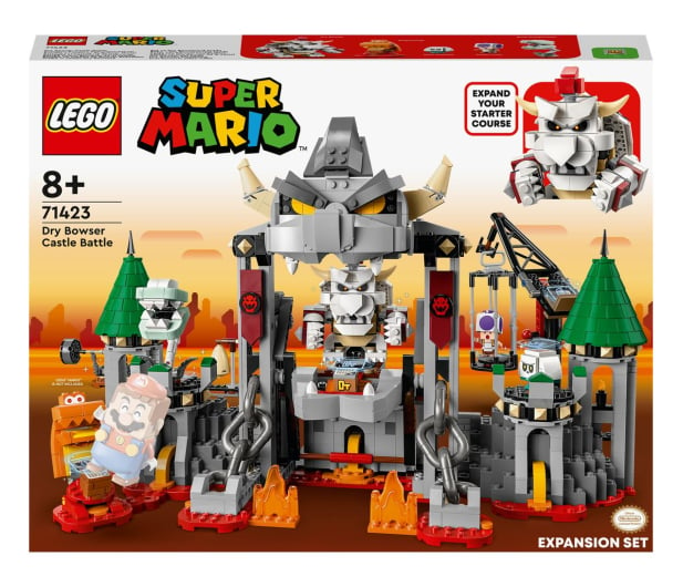 LEGO Super Mario 71423 Walka w zamku Dry Bowsera - rozsz. - 1159396 - zdjęcie