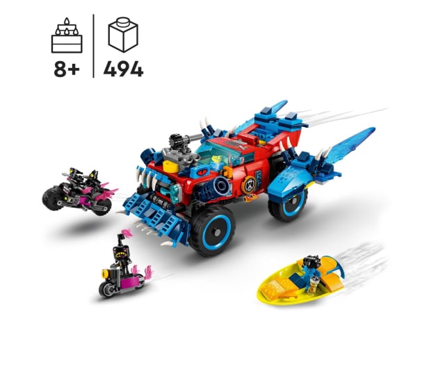 LEGO DREAMZzz™ 71458 Krokodylowy samochód - 1159374 - zdjęcie 3