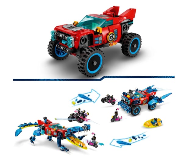 LEGO DREAMZzz™ 71458 Krokodylowy samochód - 1159374 - zdjęcie 4