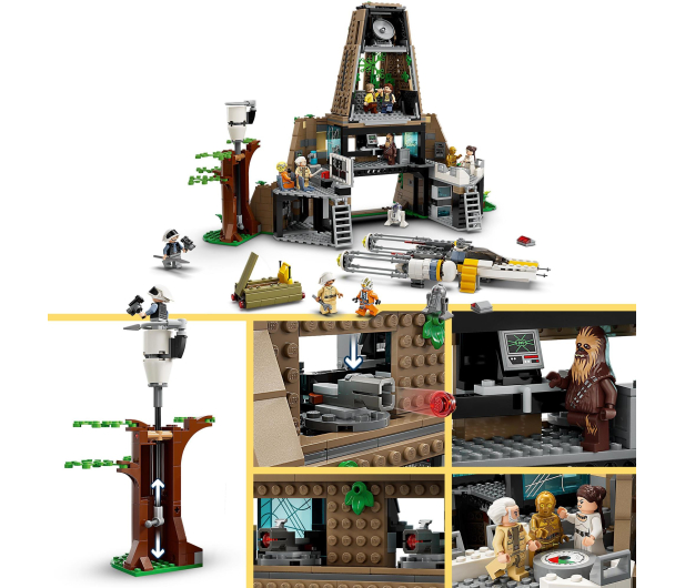LEGO Star Wars 75365 Baza Rebeliantów na Yavin 4 - 1159419 - zdjęcie 5