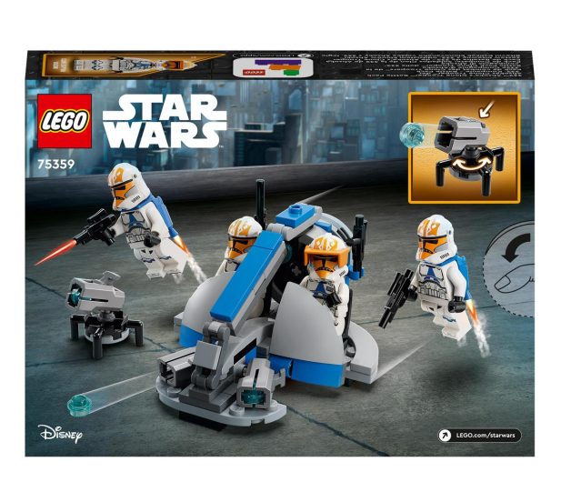 LEGO Star Wars 75359 Zestaw bitewny z 332. oddziałem klonów Ahsok - 1159416 - zdjęcie