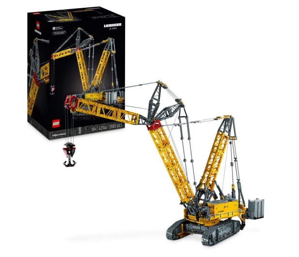 LEGO Technic 42146 Żuraw gąsienicowy Liebherr LR 13000 - 1159434 - zdjęcie 2