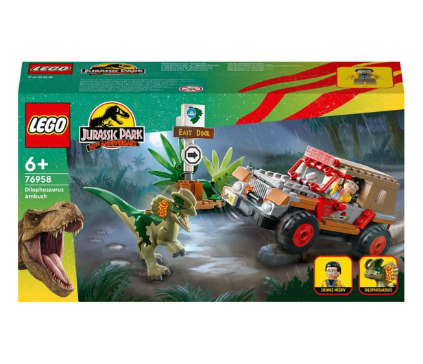 LEGO Jurassic World 76958 Zasadzka na dilofozaura - 1159451 - zdjęcie