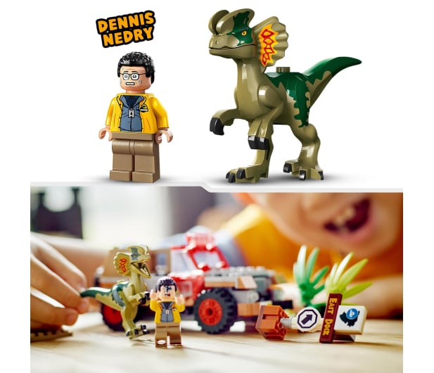 LEGO Jurassic World 76958 Zasadzka na dilofozaura - 1159451 - zdjęcie 5