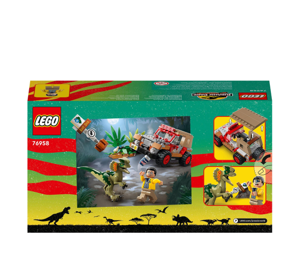 LEGO Jurassic World 76958 Zasadzka na dilofozaura - 1159451 - zdjęcie 7
