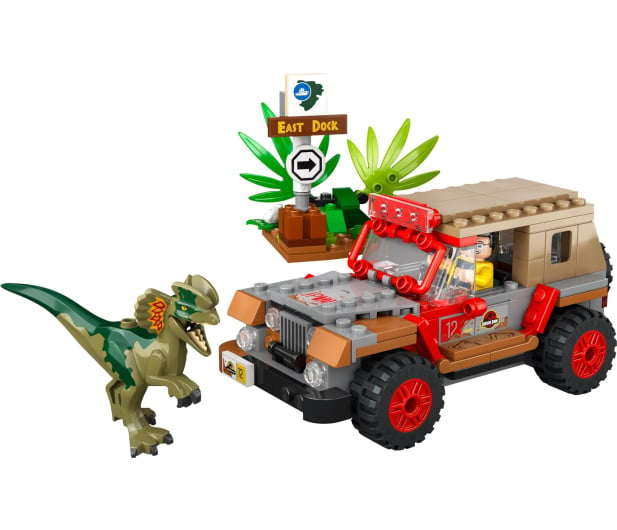 LEGO Jurassic World 76958 Zasadzka na dilofozaura - 1159451 - zdjęcie 8
