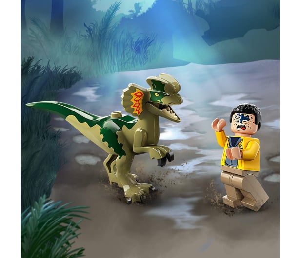LEGO Jurassic World 76958 Zasadzka na dilofozaura - 1159451 - zdjęcie 9